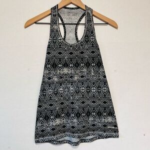 Eddie Bauer Black/Gray/Blue Racerback Tank   Sz XS